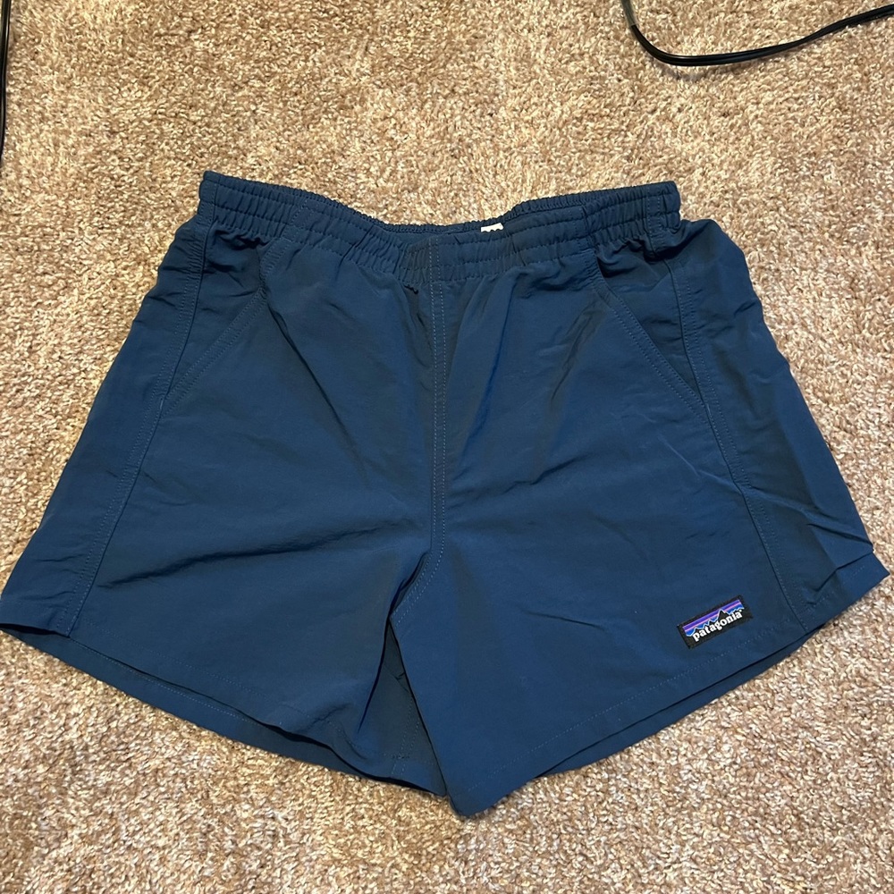 Patagonia baggie short, size xs, blue